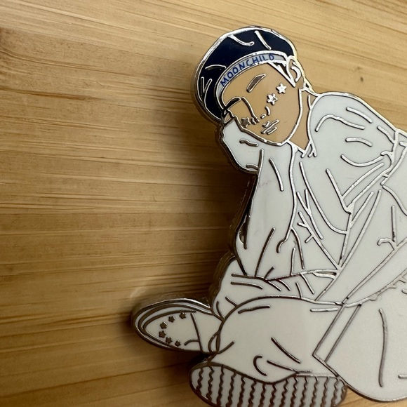 BTS RM Namjoon Moonchild Enamel Pin - Picture 2 of 5